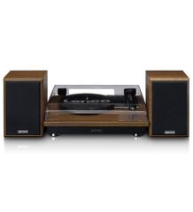 Lenco Ls-100 wd Ahşap Çift Hoparlörlü Bt Özellikli Pikap