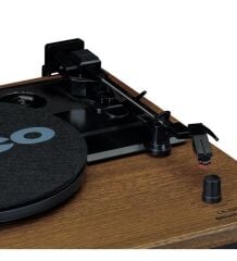 Lenco Ls-100 wd Ahşap Çift Hoparlörlü Bt Özellikli Pikap *teşhir Ürün