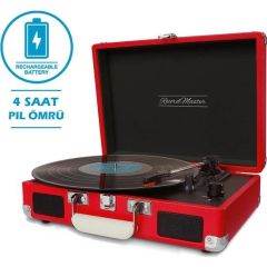Record Master T310CH Şarjlı Pikap Kırmızı