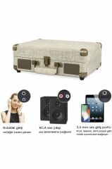 Record Master ST14012 Kumaş Bej Bluetooth ve Şarj