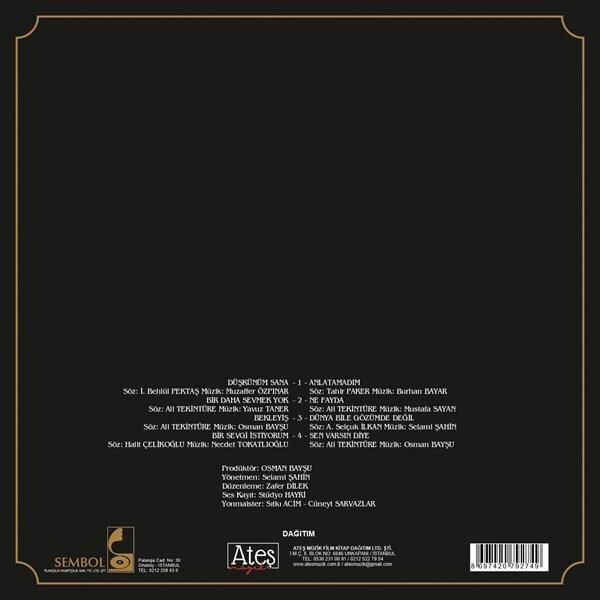 Bülent Ersoy - Düşkünüm Sana (plak)