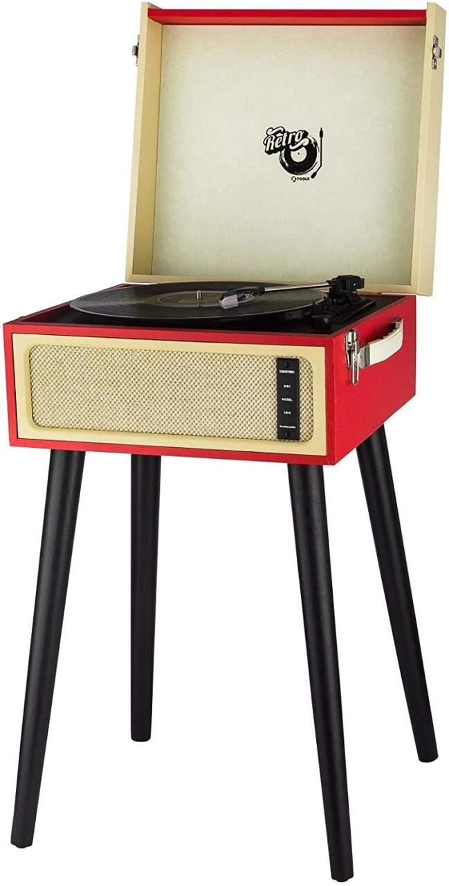 Ktools Retro K216 Ayaklı Pikap Kırmızı