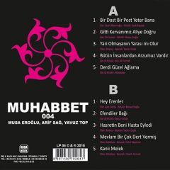 Muhabbet 4 - Arif Sağ , Yavuz Top, Musa Eroğlu  (Plak)