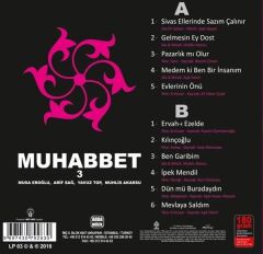 -Muhabbet 3 - Muhlis Akarsu, Musa Eroğlu, Arif Sağ, Yavuz Top (Plak)