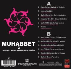 Muhabbet 2 - Musa Eroğlu, Arif Sağ, Muhlis Akarsu (Plak)