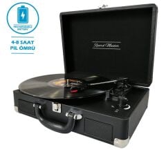 Record Master T310ch Şarjlı Çanta Siyah Pikap