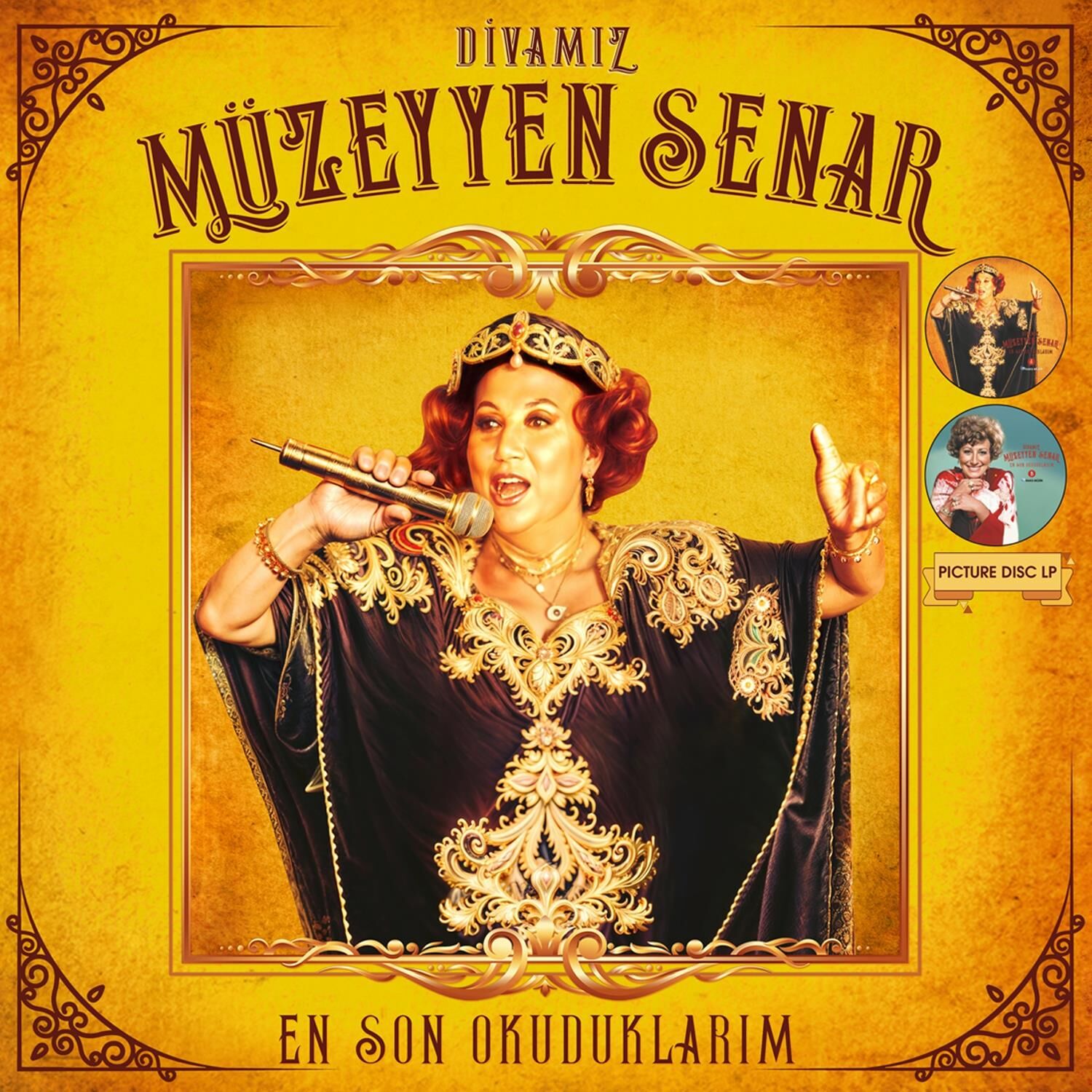 -Müzeyyen Senar - Divamız Resimli Baskı Plak