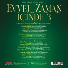 Evvel Zaman İçinde 3 Türk Sanat Müziği Serisi 33'lük Plak