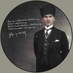 -Atatürk'ün Sevdiği Şarkılar Resimli Baskı Plak