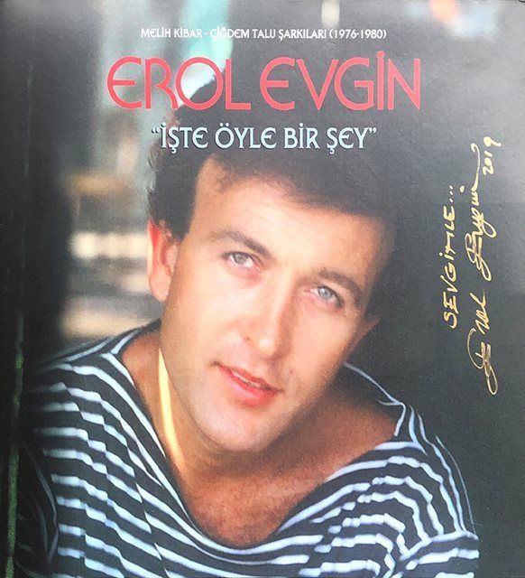 Erol Evgin - İşte Öyle Bir Şey - İmzalı (Plak - 33 Devir)