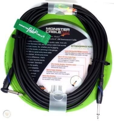 Monster Standard 100 Enstrüman Kablosu Gitar Bağlama (6,4 Metre)