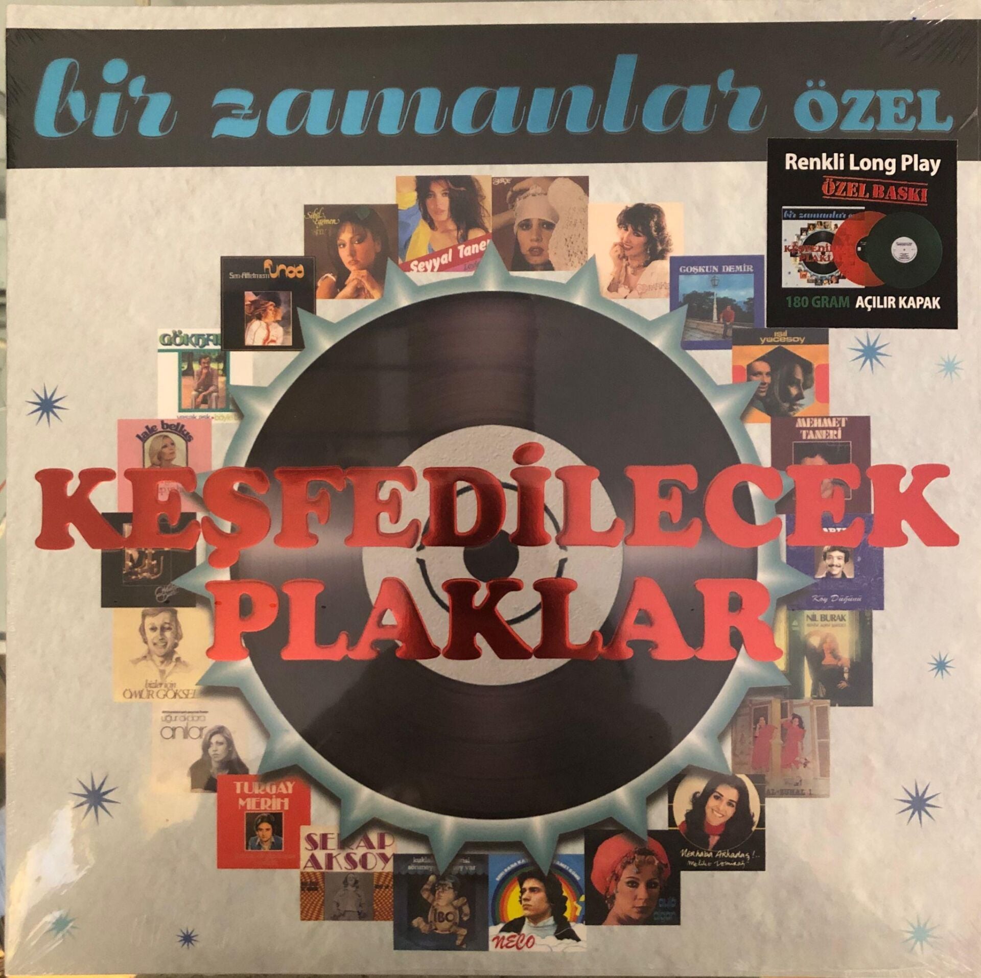 -Bir Zamanlar Özel Yeşil Kırmızı Çift Plak