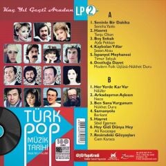 Türk Pop Müzik Tarihi 60-70'li Yıllar Vol.2  Kırmızı Baskı Plak