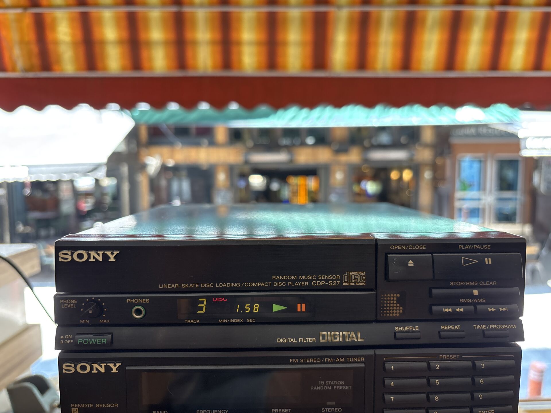 Sony fh cd çalar cdp-s27