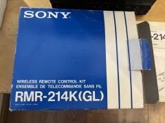 Sıfır Sony betamax kumandası RMT-214
