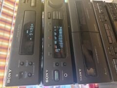 Sony amfi ve kasetçalar