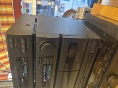 Sony amfi ve kasetçalar