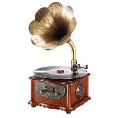 Record Master RMJ-209C Gramofon Pikap - Radyo-Bluetooth - USB