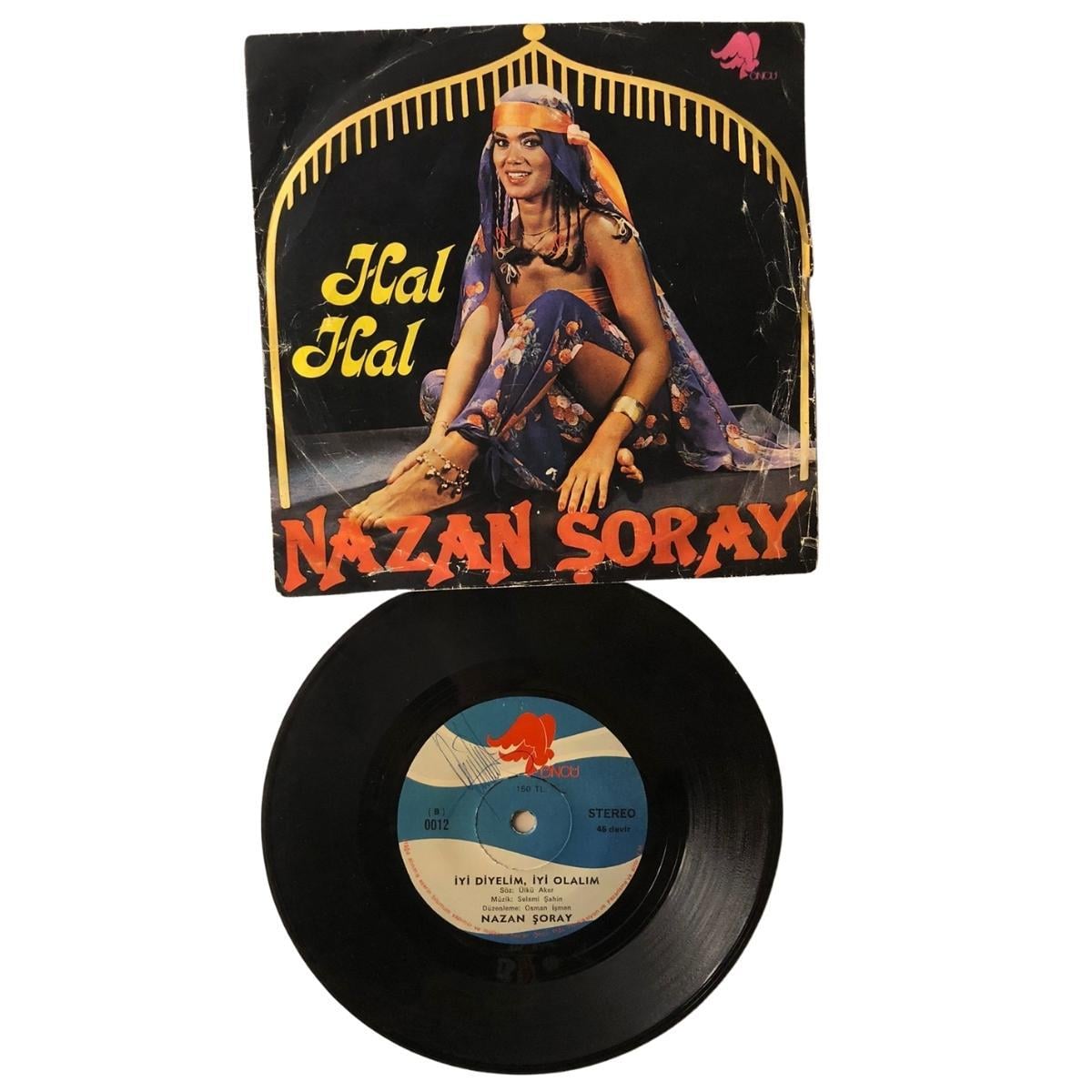 Nazan Şoray - Hal Hal (Dönem Baskı 45'lik Plak)