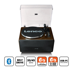 Lenco LS-470 Wa Ahşap Pikap* Üst Düzey Kalite 4 Adet Hoparlör Bluetooth Aux Giriş Ve Rca Çıkışı * İndirimli Özel Fiyat