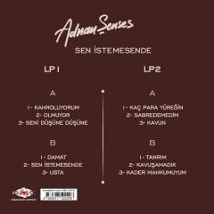 Adnan Şenses - Sen İstemesende 2'li Plak