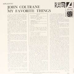 John Coltrane - My Favorite Things (Yeni Baskı - 33'lük Plak)