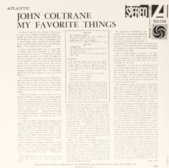 John Coltrane - My Favorite Things (Yeni Baskı - 33'lük Plak)