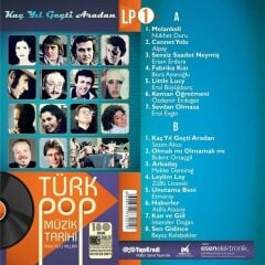 Türk Pop Müzik Tarihi 60-70'li Yıllar Vol.1 Plak