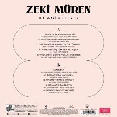 -Zeki Müren  - Klasikler 7  Yeni Baskı Plak