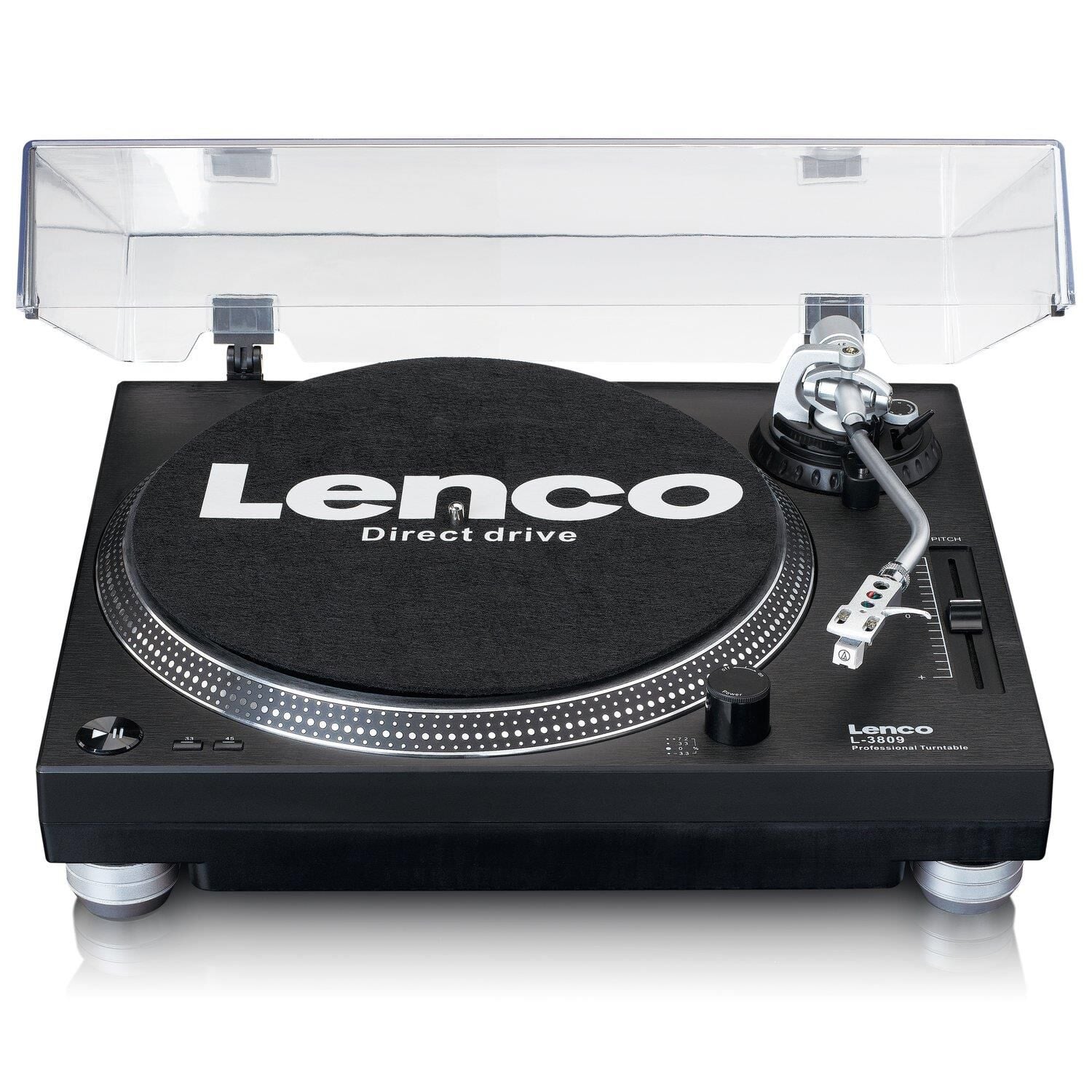Lenco L-3809 Siyah Direct Drive Pikap