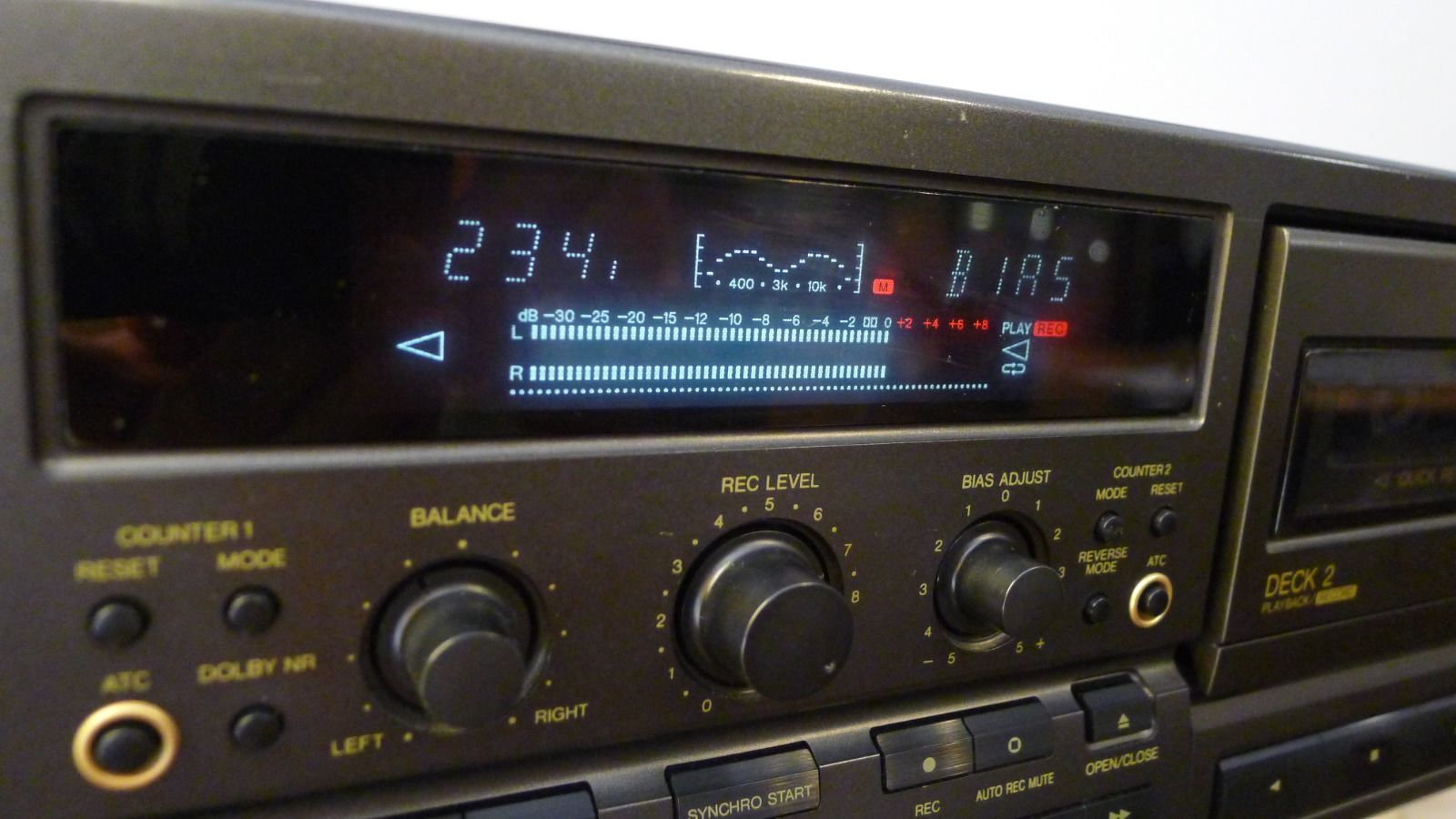 Technics Üst Seviye Deck Kaset Çalar TR-RS979