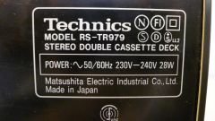 Technics Üst Seviye Deck Kaset Çalar TR-RS979