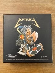 Aptulika Bardak Altlığı Magnet - Yerli Plaklar*Islak imzalı