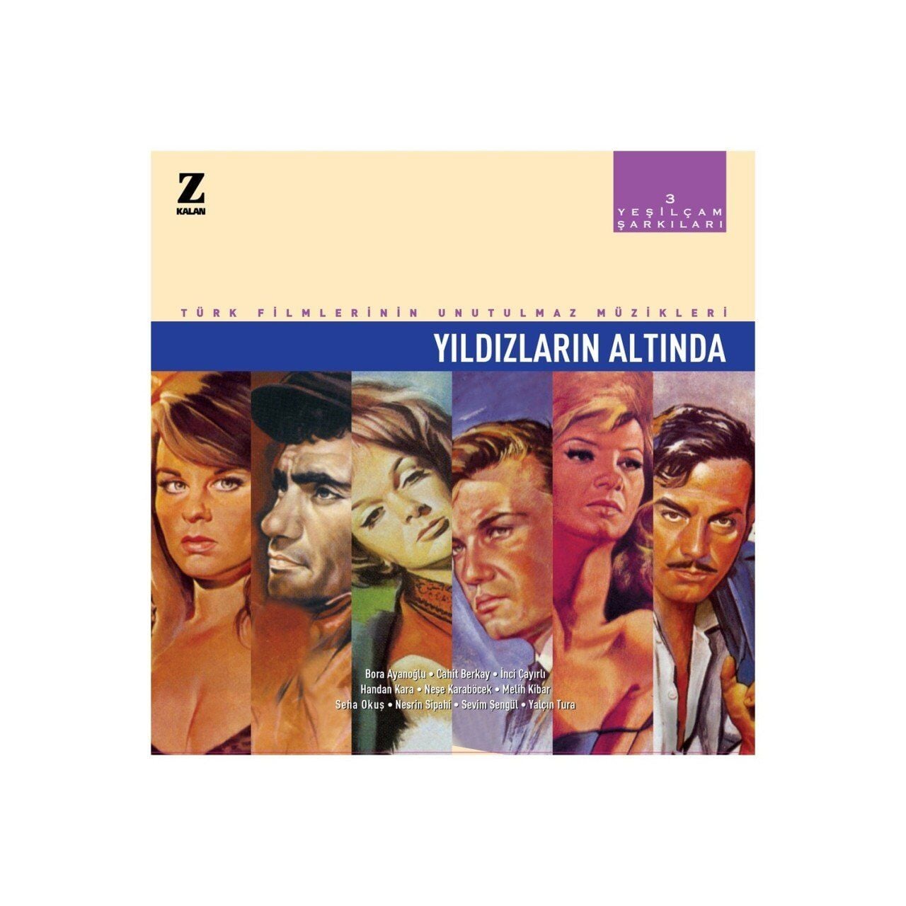 Yeşilçam Şarkılarıi 3 - Yıldızların Altında (Plak - 33 Devir)