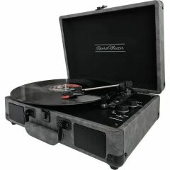 Record Master ST14012 Deri Gri Bluetooth ve Şarj