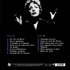 Edith Piaf - La Vie En Rose (Plak - 33 Devir)