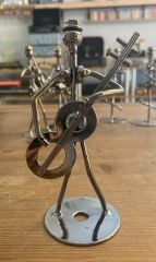 Plak Döner Biblo Aksesuar Hediyelik - Metal Gitarcı