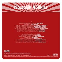 Nostaljik 45likler 1 Kırmızı Beraber Büyüdüğümüz Şarkılar