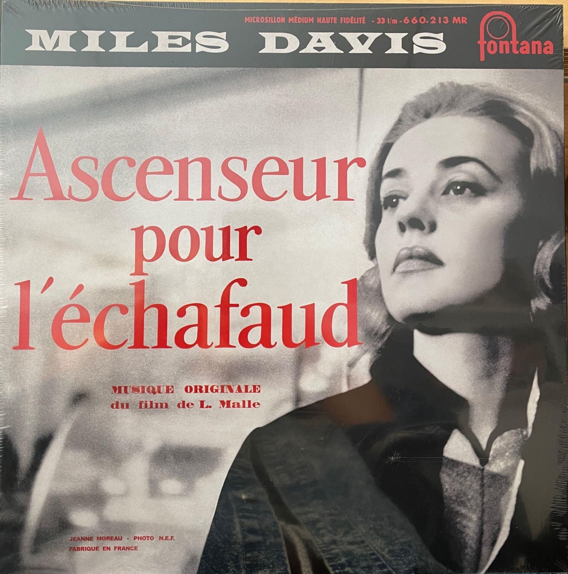 Miles Davis – Ascenseur pour Lechafaud 33'lük Plak