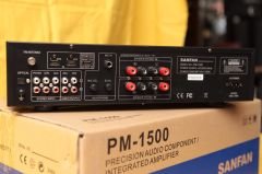 SANFAN PM-1500 Amfi *Radyo Kumanda HDMI*SIFIR KUTULU