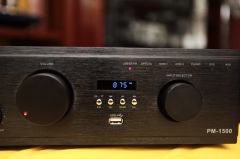 SANFAN PM-1500 Amfi *Radyo Kumanda HDMI*SIFIR KUTULU