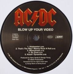 Ac Dc -  Blow Up Your Video (Yeni Baskı Plak)