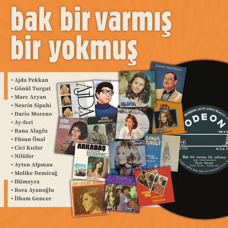 Bak Bir Varmış Bir Yokmuş Plak