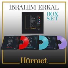 -İbrahim Erkal Hürmet 3 Plak Box Set Renkli