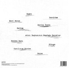 Adamlar - Dünya Günlükleri (Plak - 33 Devir)