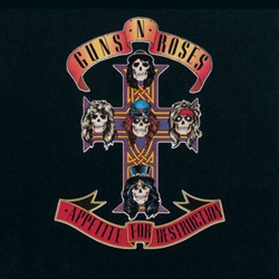 Guns N Roses - Appetite For Destruction (Yeni Baskı Plak)