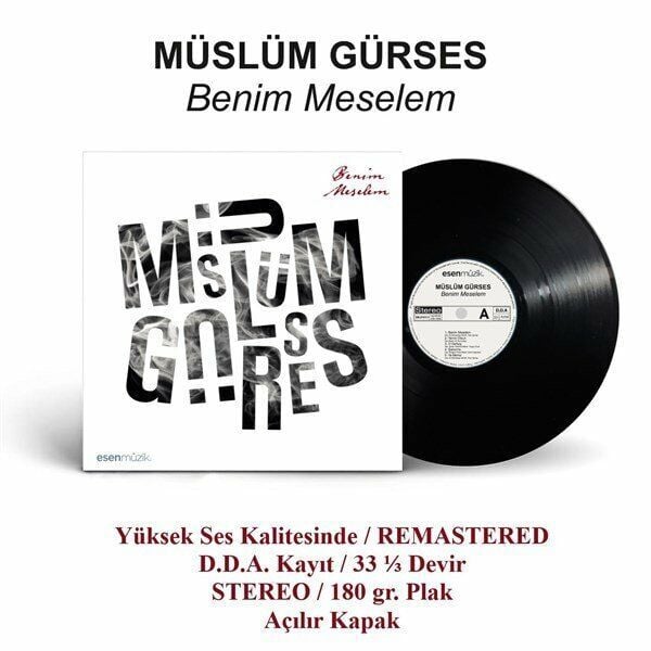 -Müslüm Gürses - Benim Meselem Plak