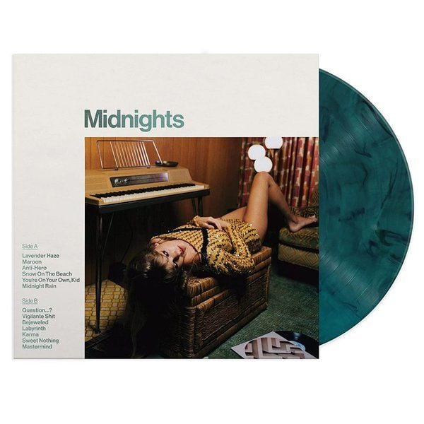 Taylor Swift - Midnights (Yeşil) (Yeni Baskı Plak)