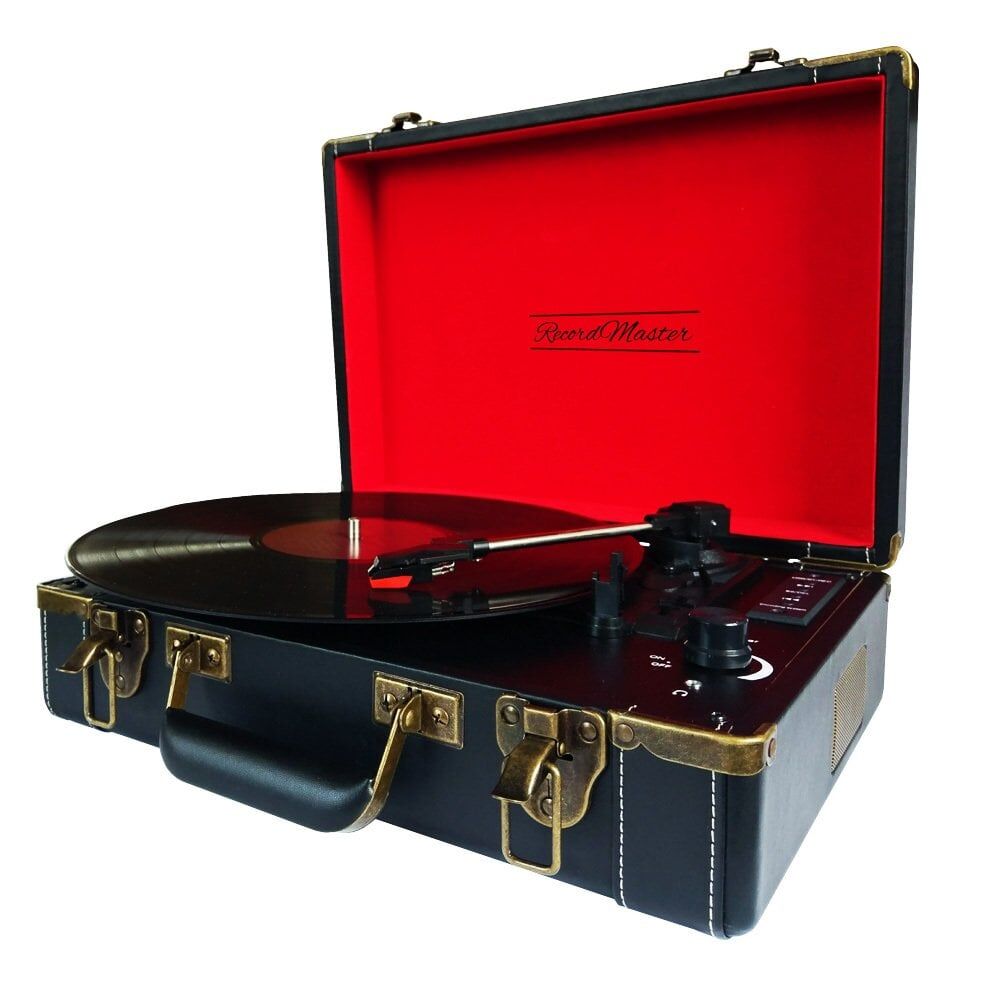 Record Master T317UB Siyah Şarjlı Pikap