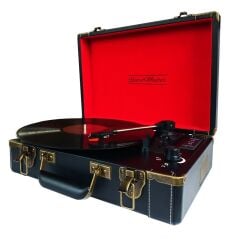 Record Master T317UB Siyah Şarjlı Pikap